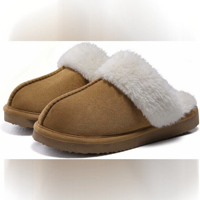 Cozy Comfort with Fuzzy Memory Foam Slippers for Winter Bliss Now 56% Off!