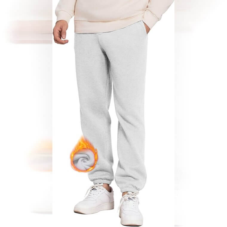 PINSPARK Fleece Joggers - Warmth and Comfort Redefined - Don’t Miss the 50% Discount!