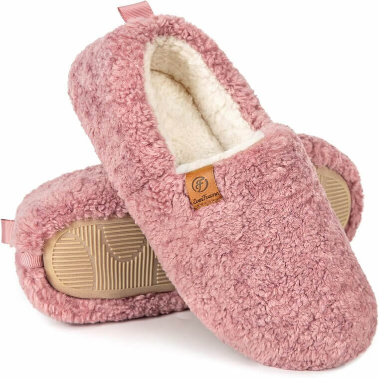 EverFoams Women's Cozy Slippers - Warm Comfort for Winter - Don’t Miss the 35% Discount!