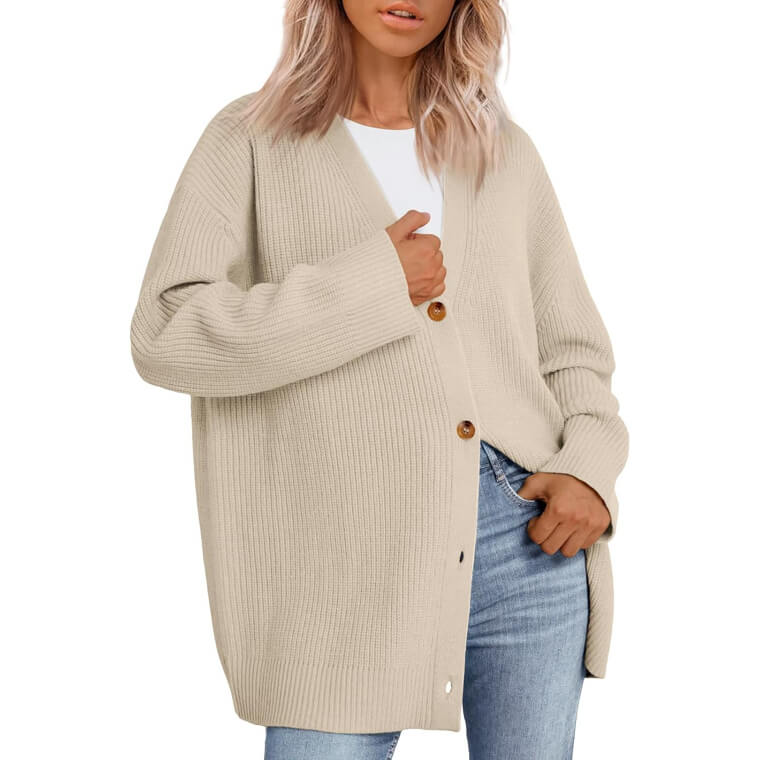 Stay Cozy with Oversized Cardigan - Perfect Fall Fashion Now 31% Off!