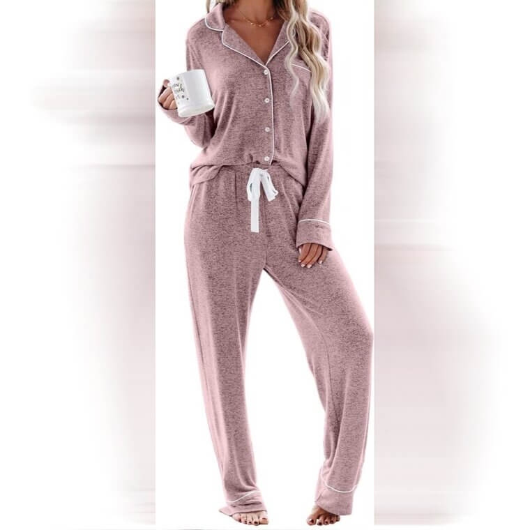 Aamikast Pajama Sets - Cozy Sleepwear for Winter Nights - Enjoy 10% Off!