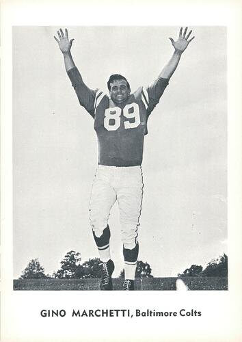 #17 Gino Marchetti: The Man Who Redefined the Defensive End Position