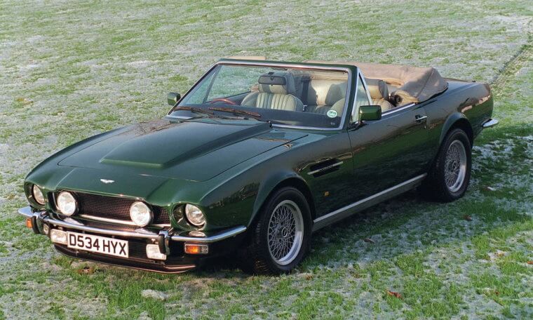 König Charles' Aston Martin V8 Vantage von 1989