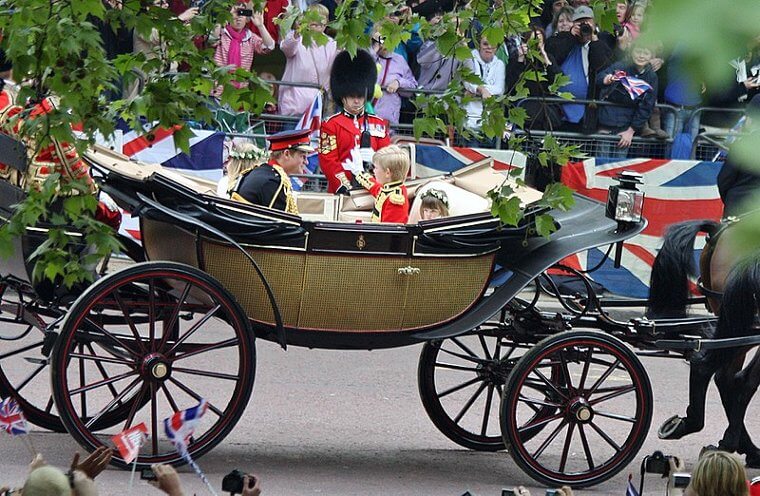 Die Ascot Landau-Kutsche des Royal Trust