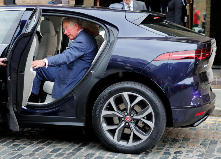 King Charles' Jaguar I-PACE - 60.000 $