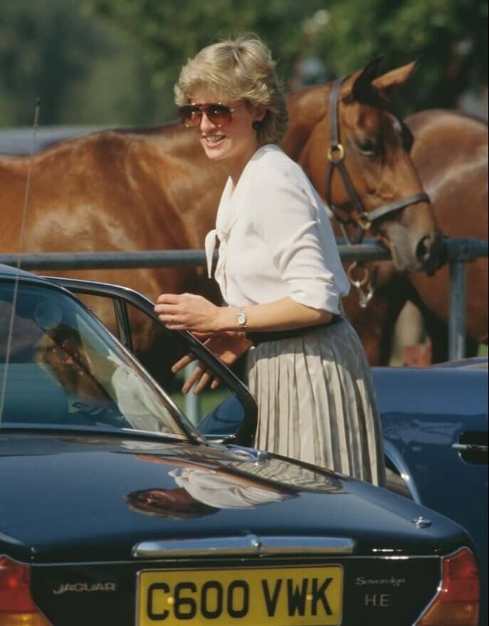 Prinzessin Dianas Jaguar XJ-S Cabriolet von 1987