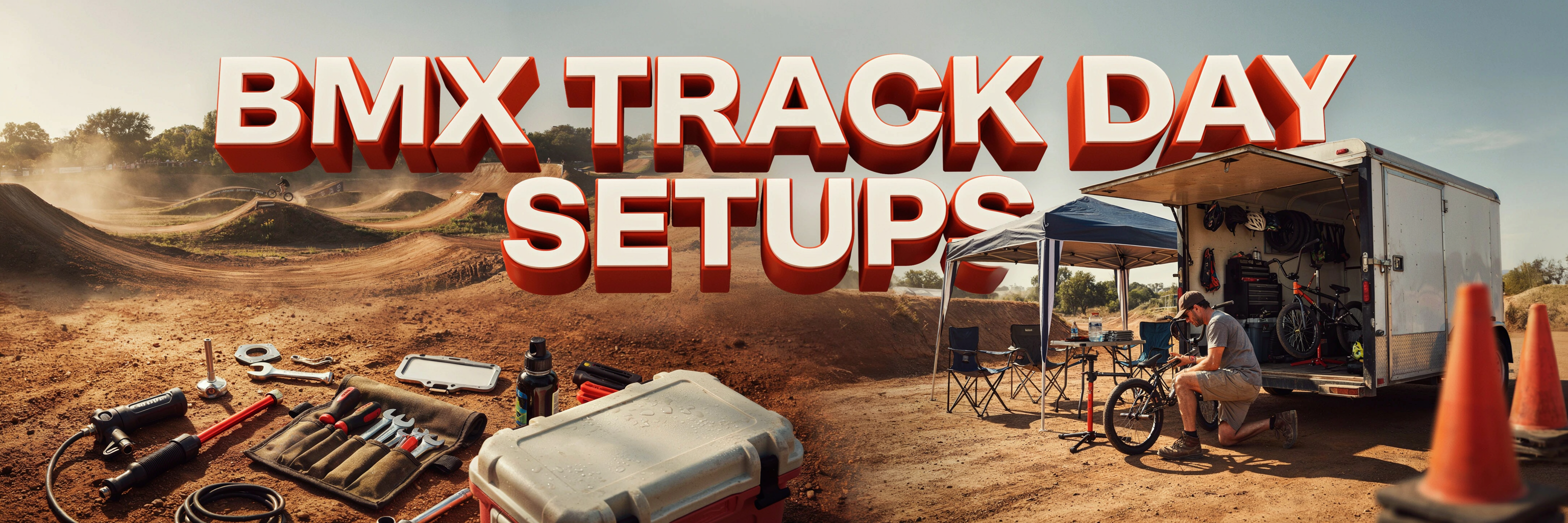 BMX Race Dad Track-Day Trailer Setups Built to Roll From State to State
