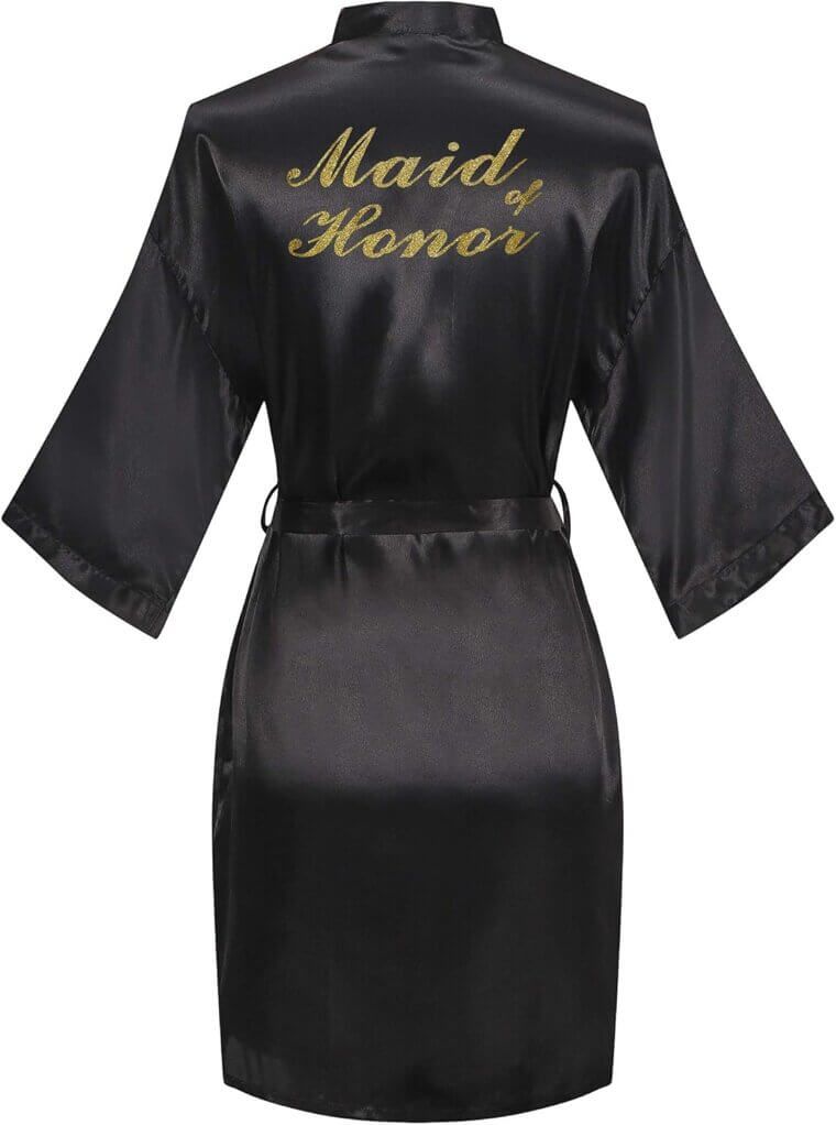 Giova Bridal Robe - Perfect for Weddings & Lounging 