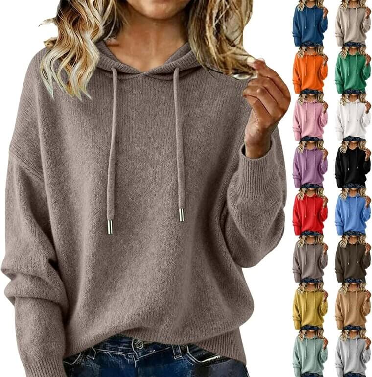 Cozy Cashmere Hoodie - Perfect for Fall & Winter 