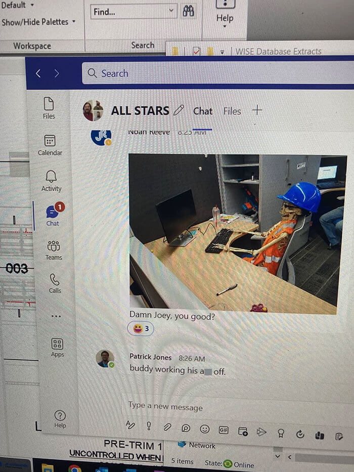 Coworkers Filled in an Open Desk and Position