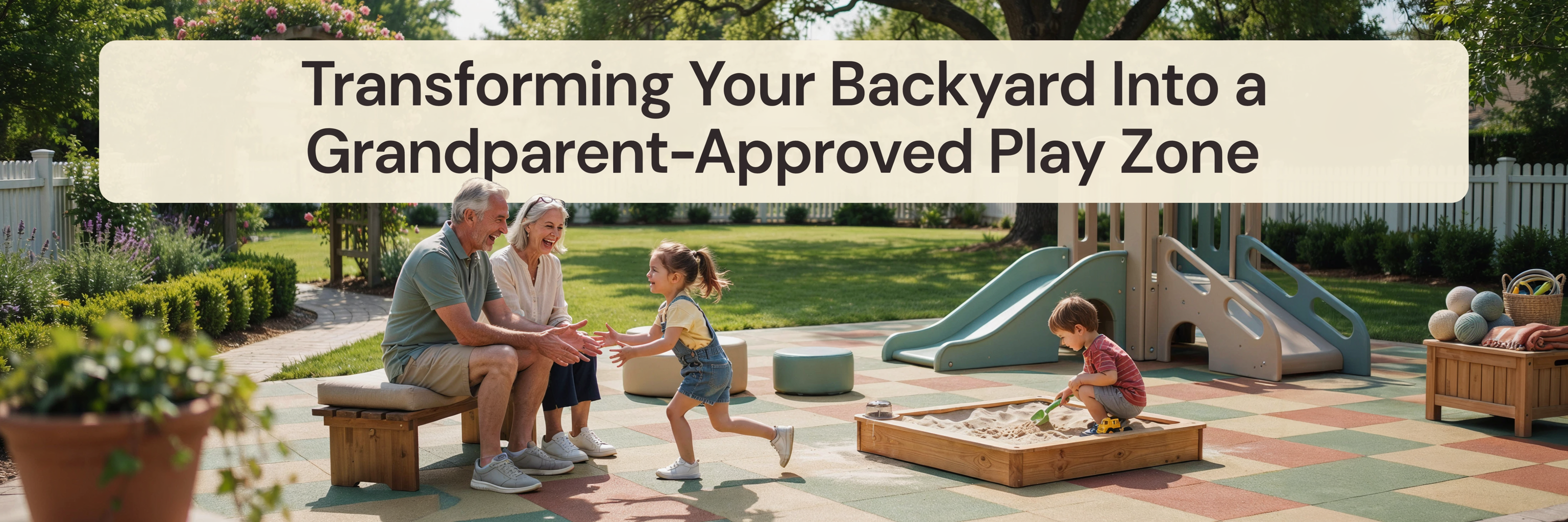Transforming Your Backyard Into a Grandparent-Approved Play Zone