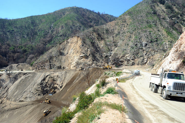 If the Levels of a Nearby Creek Change Drastically, a Landslide Could Be Brewing