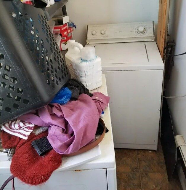 Leaving Dirty Clothes Sitting in the Laundry Bin