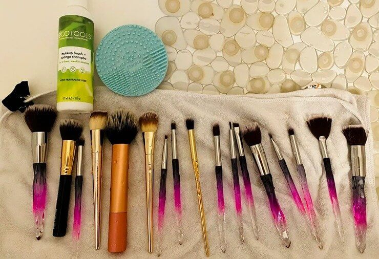 We Don't Clean or Wash Our Makeup Brushes Nearly Enough