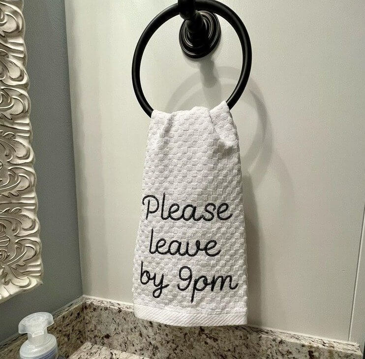 Continuing to Use the Same Towel After More Than a Couple of Uses