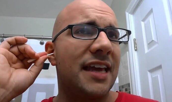 Cleaning With Q-Tips