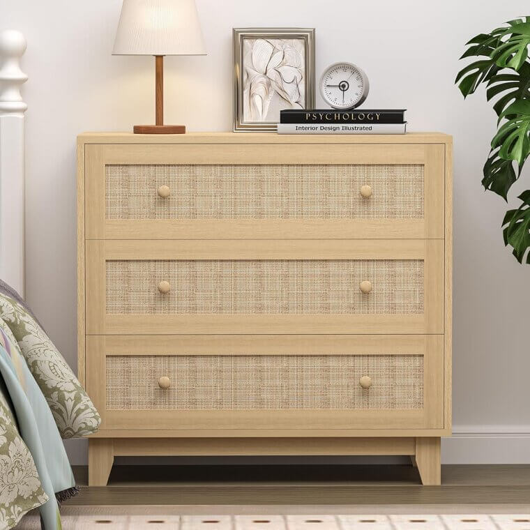 Xixini Boho Dresser - Stylish Storage Solution - Don’t Miss the 5% Discount!