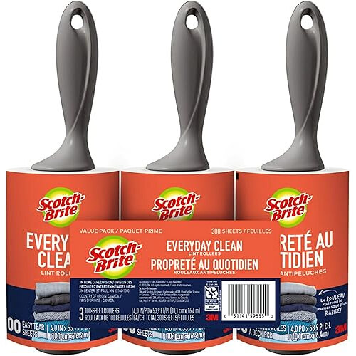Reliable Scotch-Brite Lint Roller Pack that Keeps Everything Spotless. Now 24% Off!