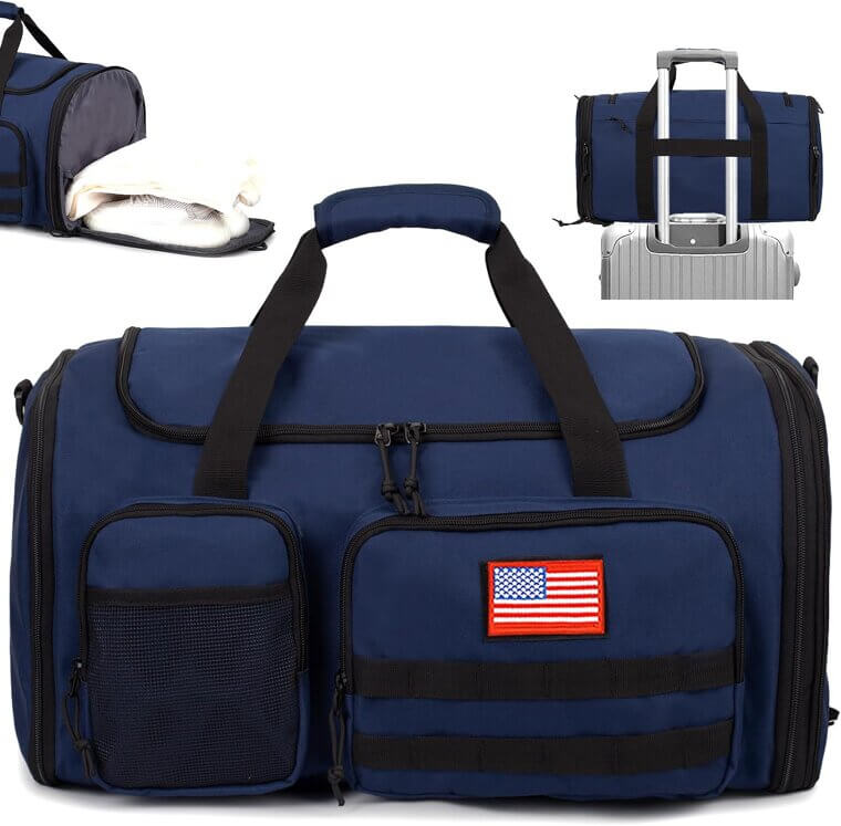 Tactical Travel Duffle - Perfect for Gym, Travel, and Adventures - Don’t Miss the 21% Discount!