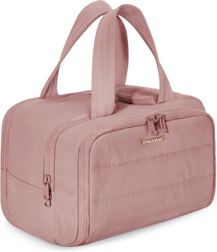 BAGSMART Toiletry Bag: Lightweight, Spacious Travel Essential - Don’t Miss the 26% Discount!