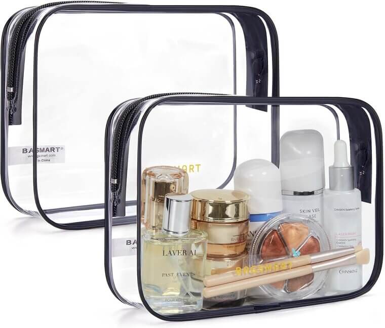 BAGSMART Clear Toiletry Bag - Perfect Travel Companion - Enjoy 10% Off!