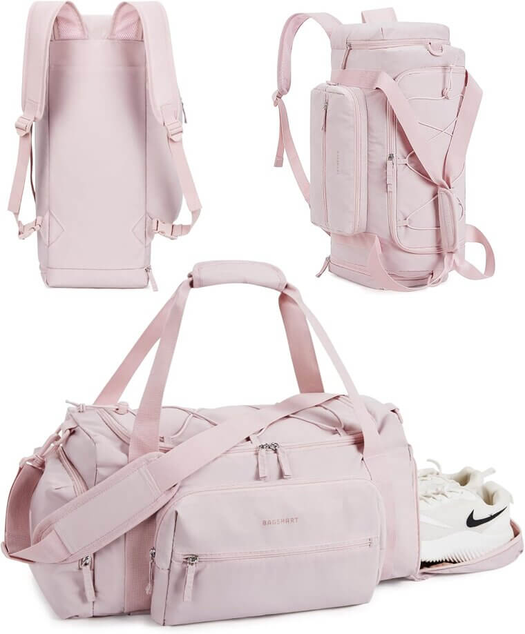 BAGSMART Gym Bag - Perfect for Travel & Fitness 