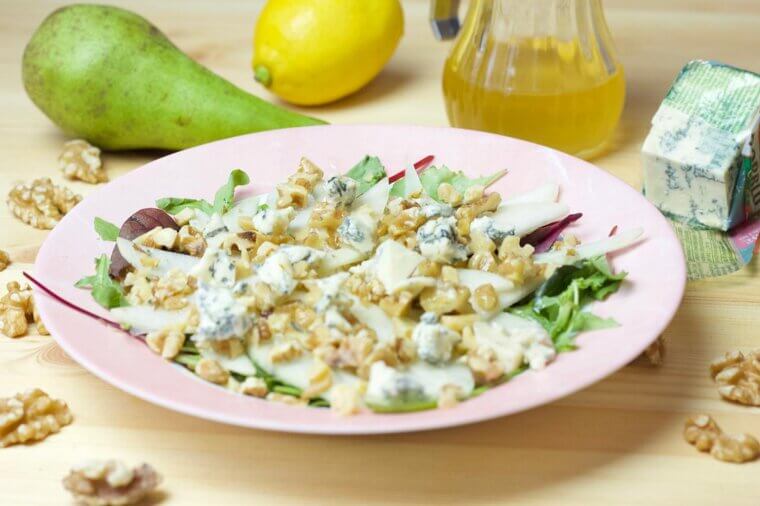 Pear and Cottage Cheese Salad