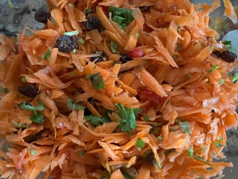 Carrot and Raisin Salad