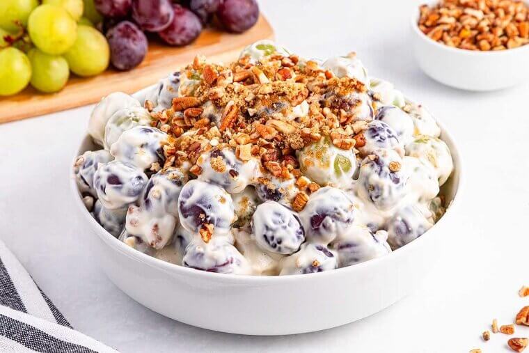 Grape Salad (sour Cream/cream Cheese Dressing)