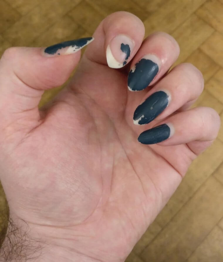 Never Pick off Chipped Nail Polish