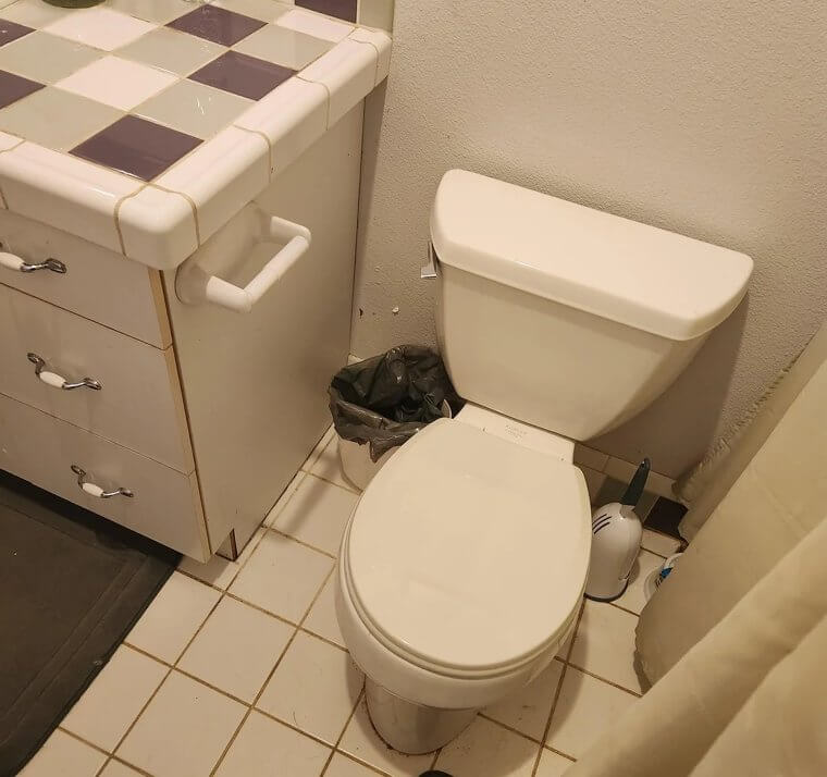 Don't Forget to Clean the Tiles in the Bathroom