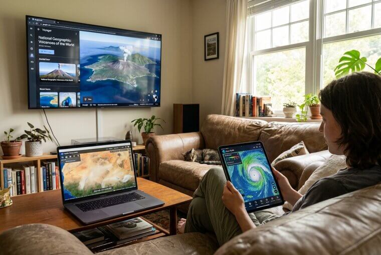 How to Explore Earth From Your Couch