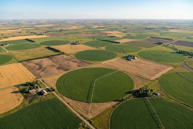 Farmland That Looks Like Patchwork Quilts