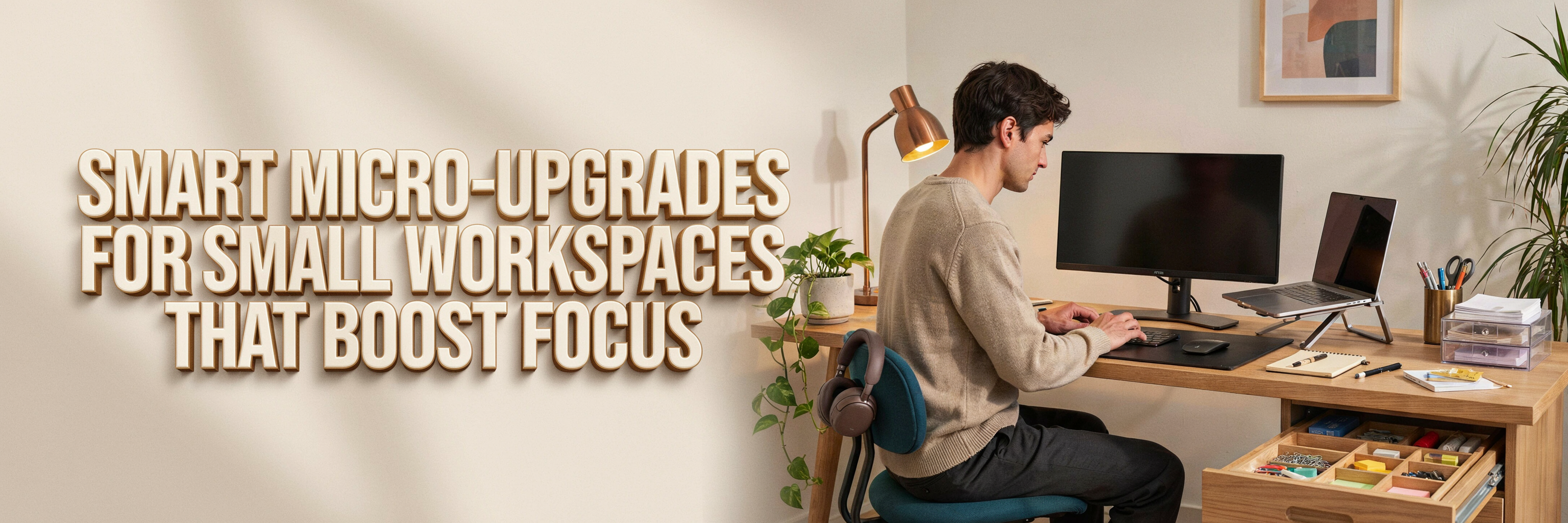 Micro-Upgrades to Turn Your Small Workspace Into a Productivity Haven