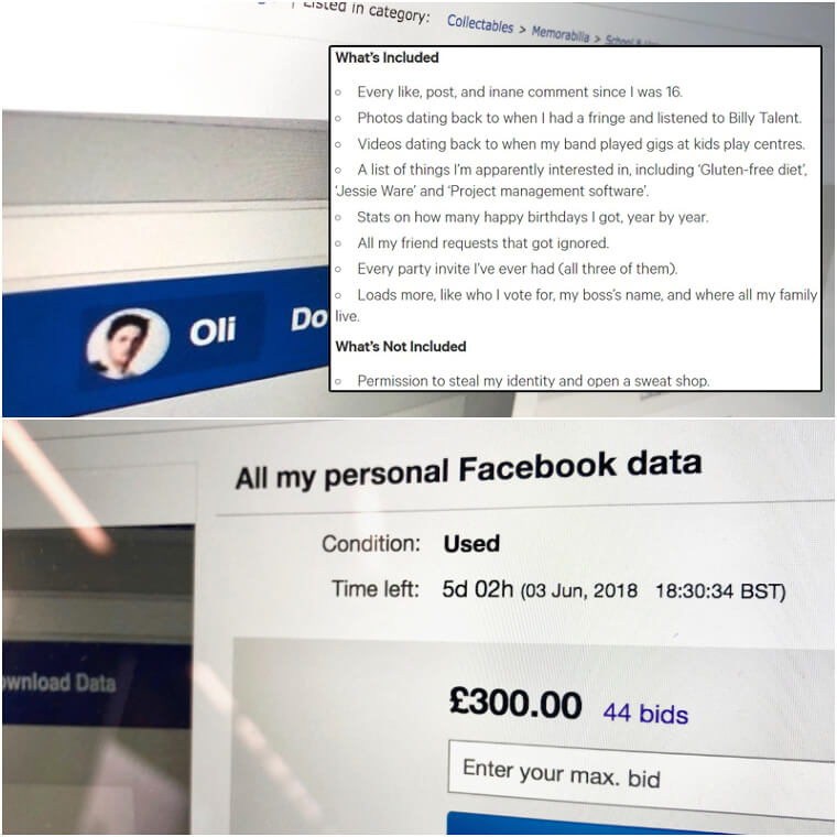 The Complete, Comprehensive Record of What Some Guy Did on Facebook