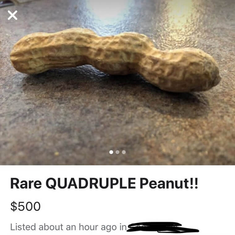 A Quadruple Peanut, Which'll End Allergic People Four Times as Fast (?)