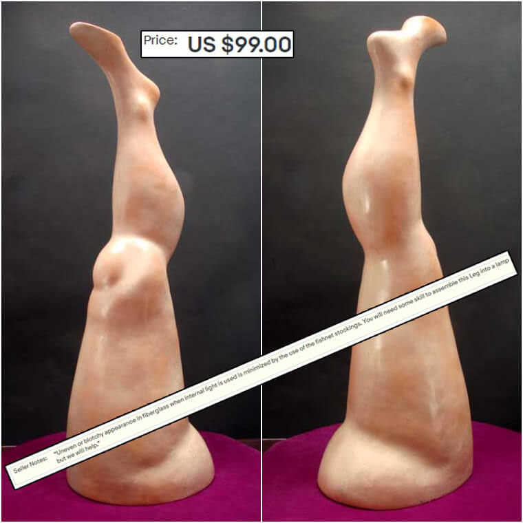 Remember the Leg Lamp from A Christmas Story? So Just the Leg