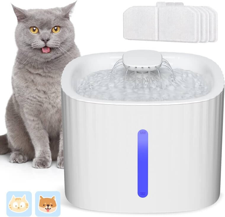Cat Water Fountain - Fresh Hydration for Pets 