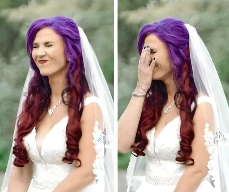 Cuando ella gritó y le llamó "perdedor" en la recepción de su boda