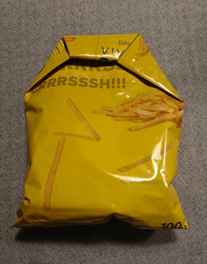 Closing A Bag Of Chips Like A Boss