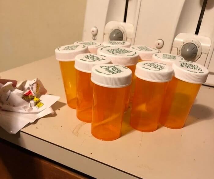 Freeze Labeled Bottles For Easy Adhesive Removal