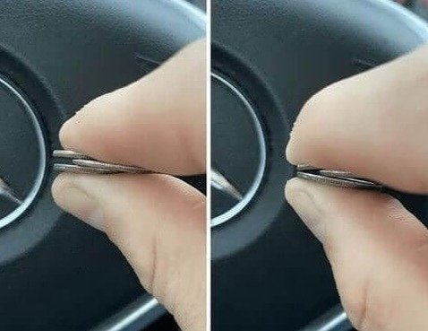 Need a Tweezer but Don't Have One Handy? This Coin Trick Will Do