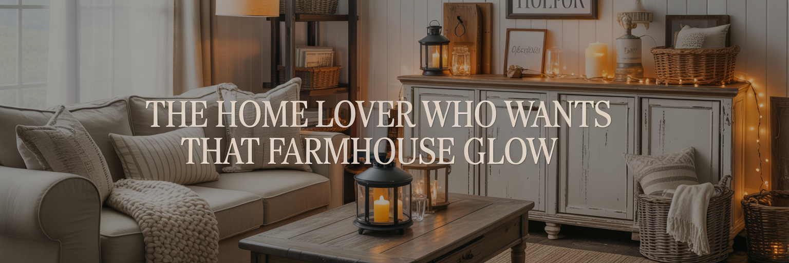 The Home Lover Who Wants That Farmhouse Glow