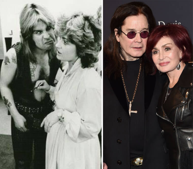 I 40 anni di matrimonio di Ozzy e Sharon Osbourne