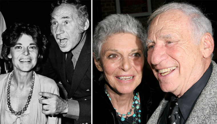 Il matrimonio di 41 anni tra Mel Brooks e Anne Bancroft
