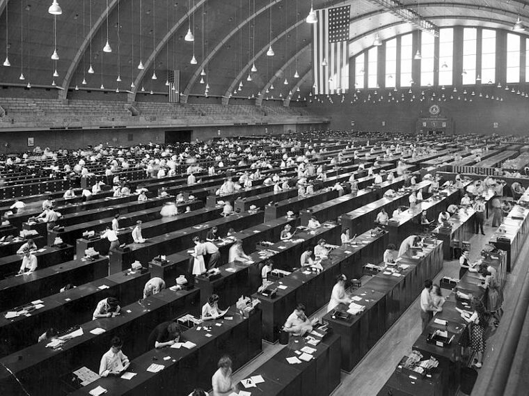 This Is How the FBI Kept Finger Print Files in the 40s