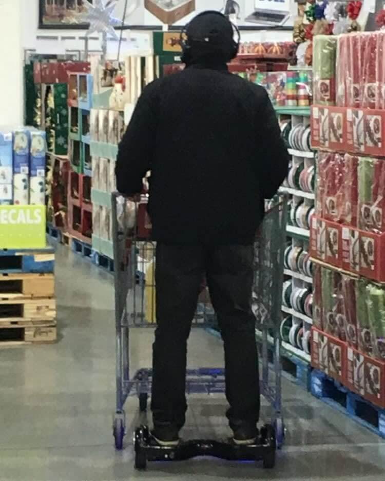 When You Are Too Lazy To Walk