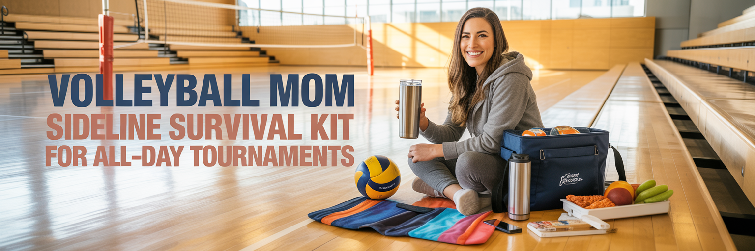 Volleyball Mom Sideline Survival Kit for All-Day Tournaments