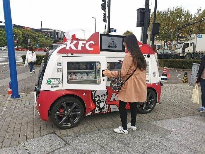 Hungry? Try Out This Driverless Roving KFC