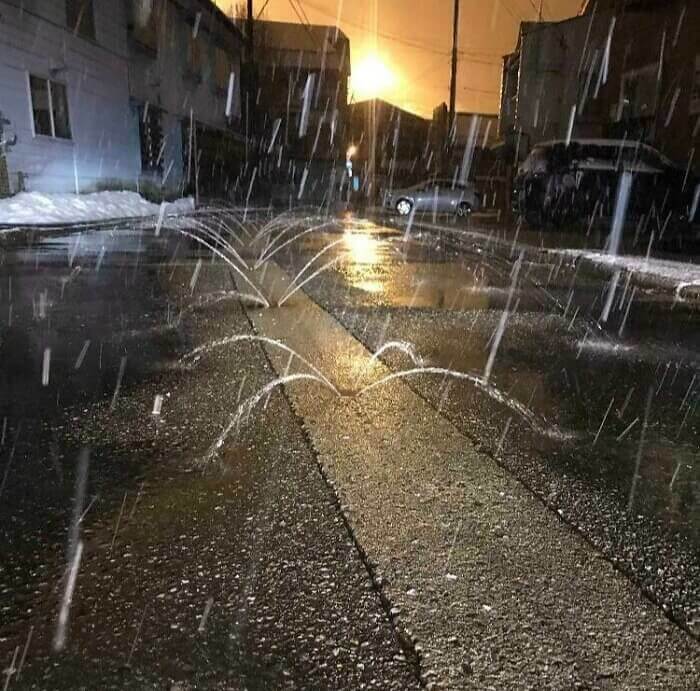 Japan Uses Sprinklers To Stops Roads From Freezing Over